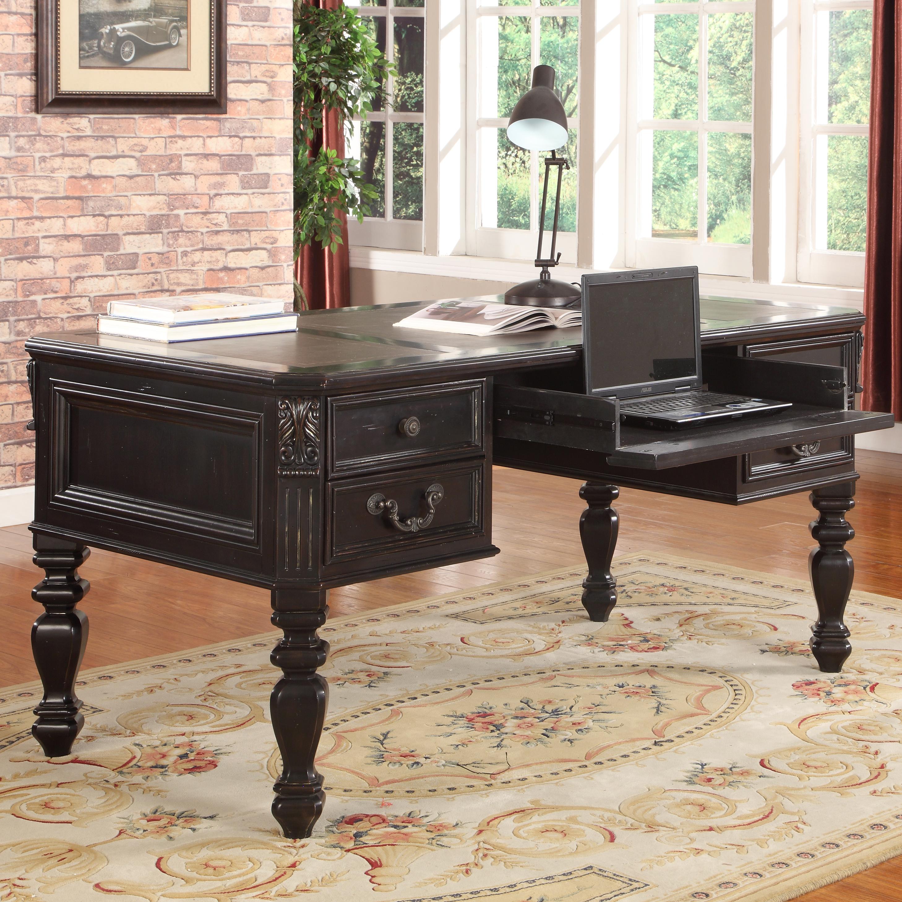 Parker House Palazzo GPAL9085 Traditional Writing Desk with Turned